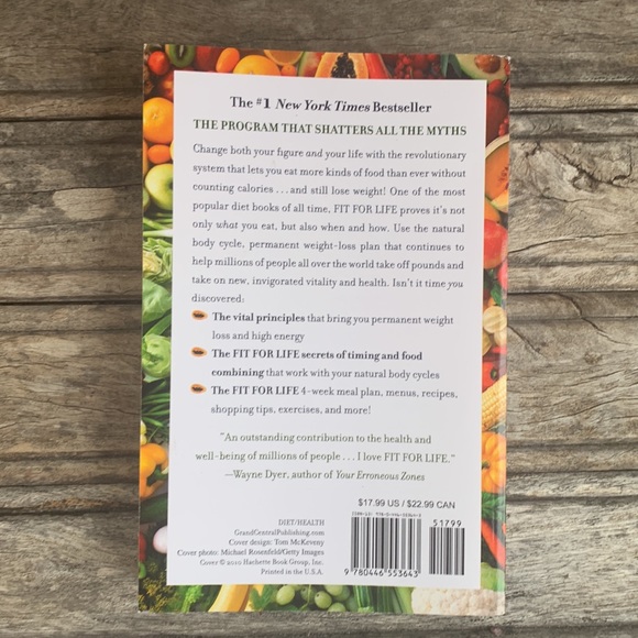 Fit For Life book - Picture 2 of 6